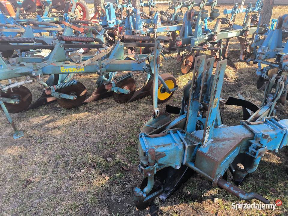 Pługi Overum Fiskars Kverneland nieuszkodzony