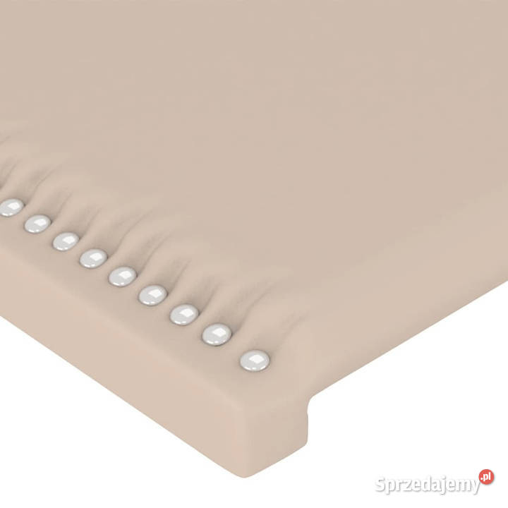 Zagłówek uszak cappuccino 93x23x118128 sztuczna Warszawa