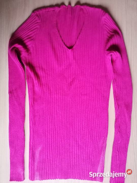 Bluzka z długim rękawem malinowa rozmiar 146152