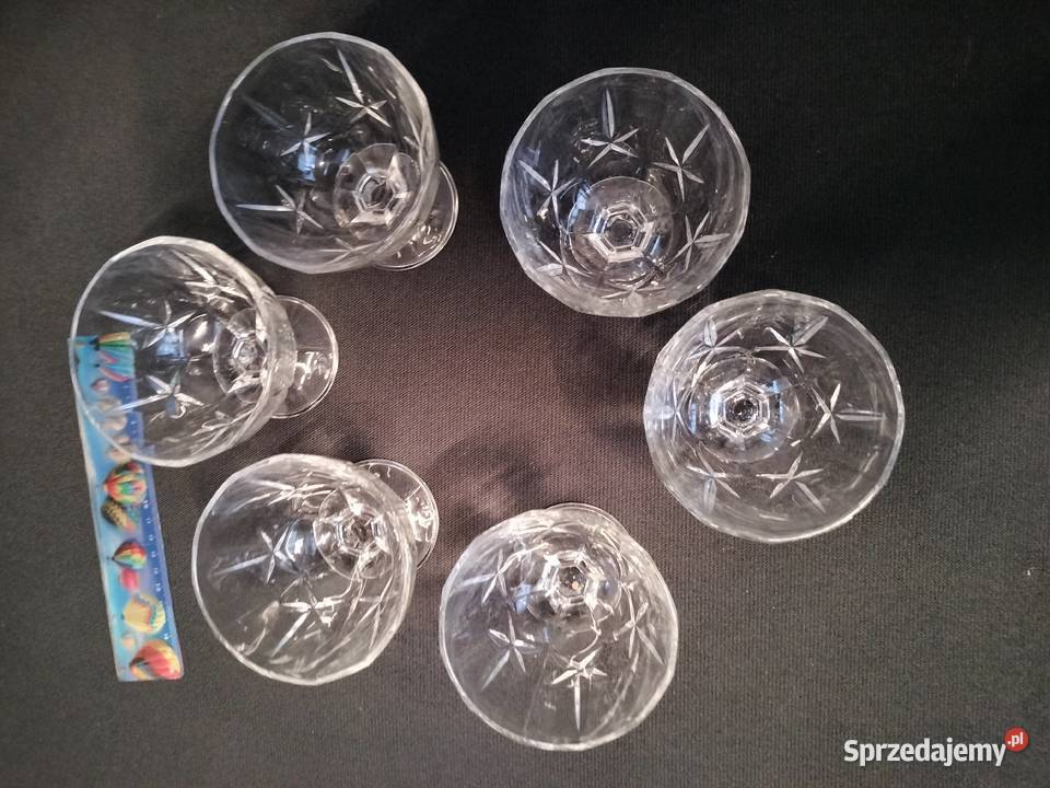 Pucharki do deserów szklane 6 sztuk zachodniopomorskie Choszczno