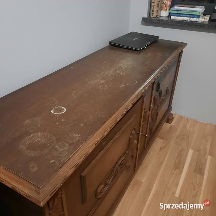 Komoda na lwich nogach niska 74 Morzyczyn sprzedam