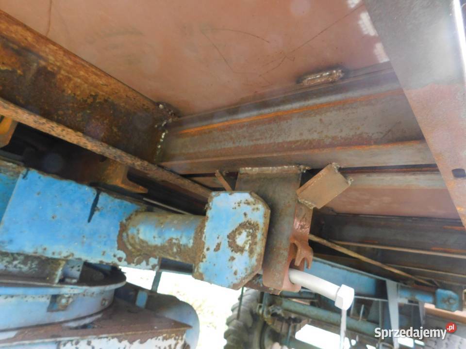 Przyczepa BRANDYS BSS 8 ton dokumenty nieuszkodzony Przyczepy rolnicze Osjaków