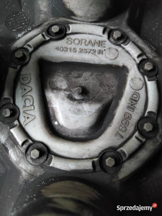 Kołpak Dacia 15 Sandero Logan Oryginał Rozmiar 15" Koła i felgi Włocławek