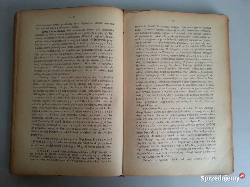Zarys historji Polski Jan Friedberg 1928r historia, archeologia sprzedam