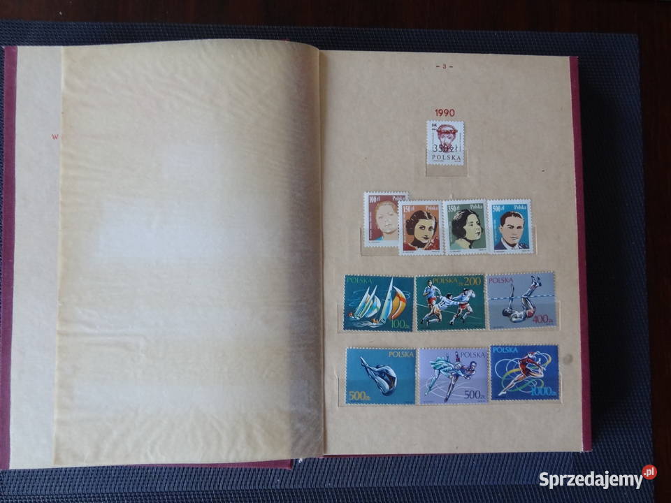 Klaser jubileuszowy tom XVIII znaczki czyste Jarosław