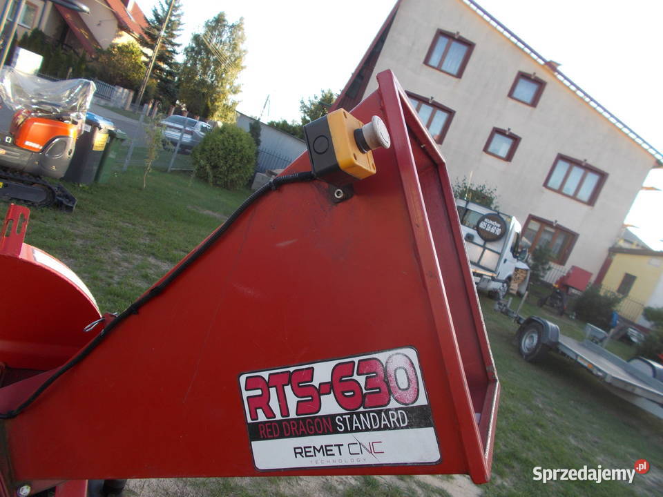 spalinowy rębak do gałęzi RTS 630