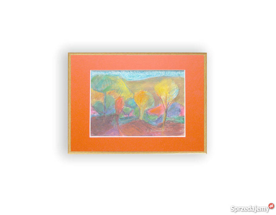 Pejzaż jesienny obrazobraz jesieńjesienny Olsztyn