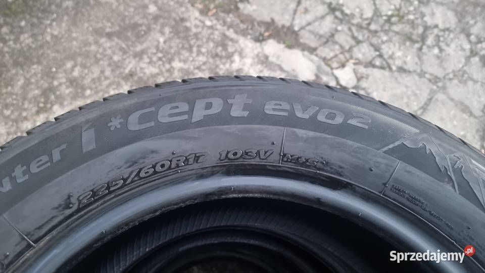 4x HANKOOK 225 60 r17 103V winter Cept evo2 Zima Kraków