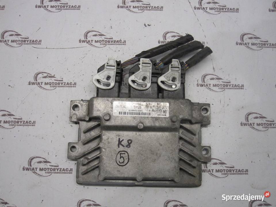 FORD FIESTA VII 09r komputer sterownik silnika osobowe