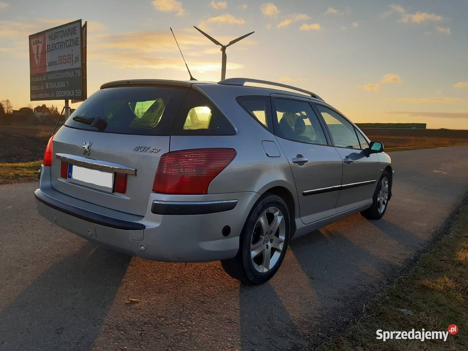 Peugeot 407 SW 20 2006 Mińsk Mazowiecki