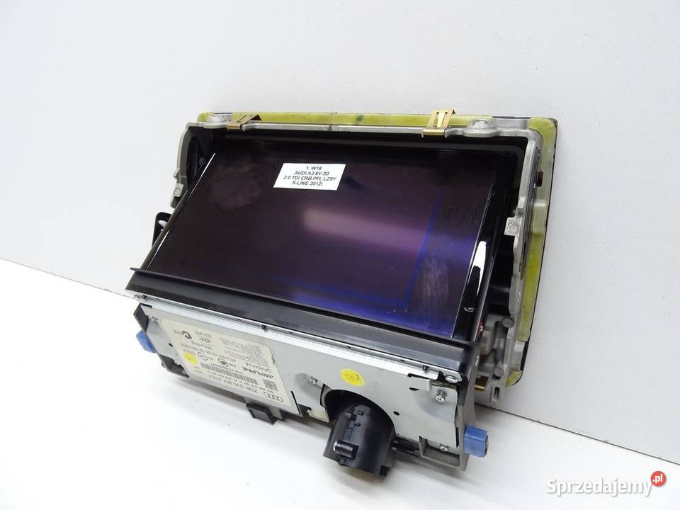 WYŚWIETLACZ EKRAN LCD NAVI NAWIGACJI 8V0857273F Liczniki i zegary