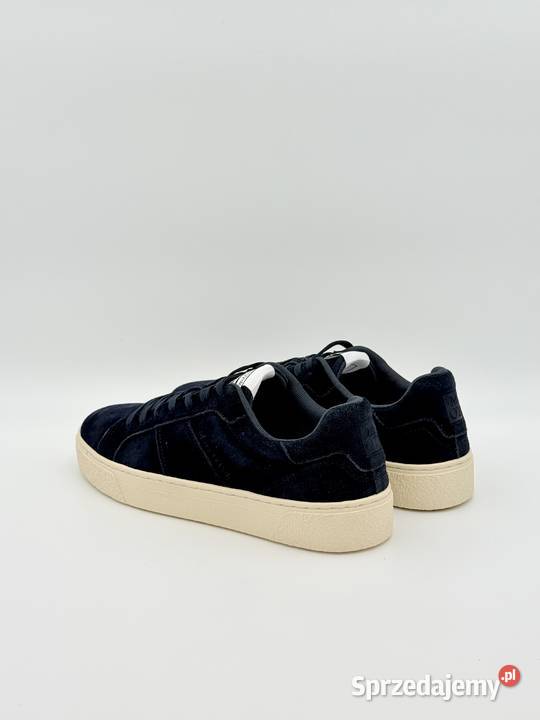 casualowe sneakersy męskie z zamszu Marc OPolo
