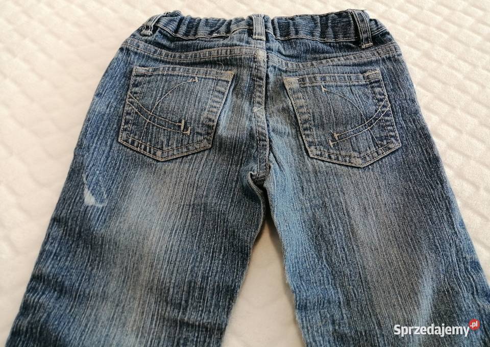 Spodnie dżinsowe niebieskie 98 Okay Odzież Czeladź