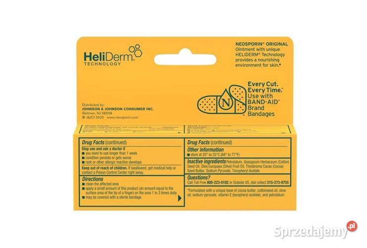 MAŚĆ NEOSPORIN ORIGINAL ANTYBIOTYKOWA 142g Pozostałe Poznań