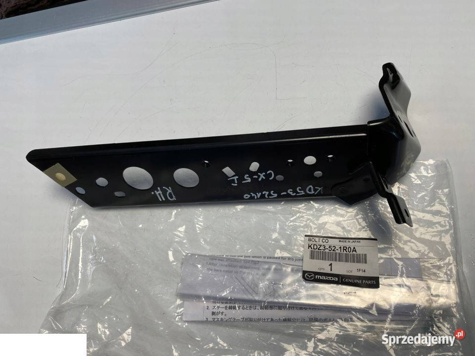 MAZDA CX5 2015 MOCOWANIE WSPORNIK BŁOTNIKA PRAWY Karoseria Kozubszczyzna