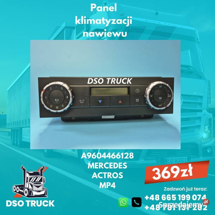 Panel klimatyzacji nawiewu A9604466128 MERCEDES Pozostałe Zawichost sprzedam