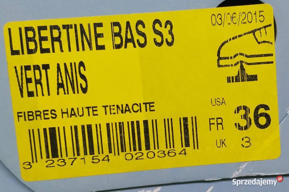 DAMSKIE BUTY OCHRONNE LEMAITRE LIBERTINE BAS S3 Mielęcin