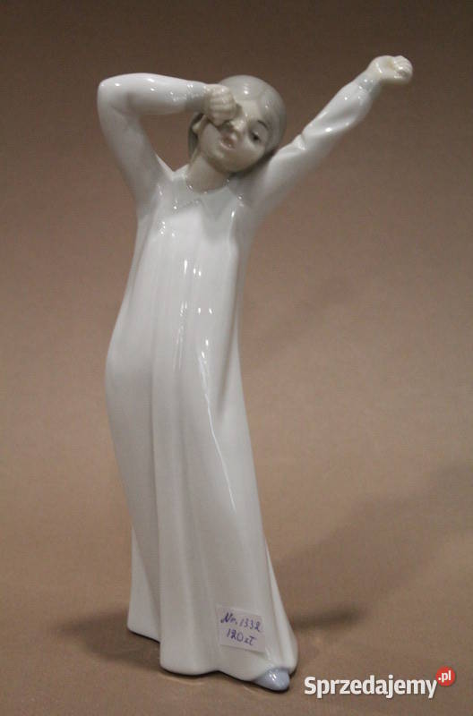 Porcelanowa figurka zmęczona dziewczynka Zaphir sprzedam