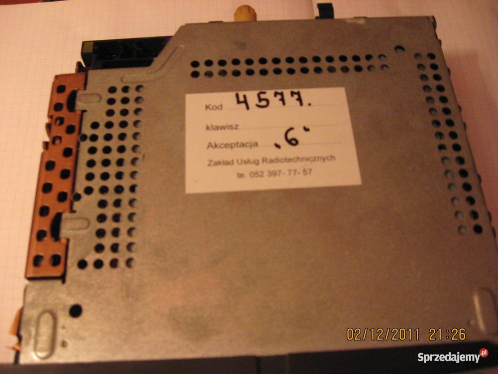 radio cd do reno clio do 2005r Człuchów