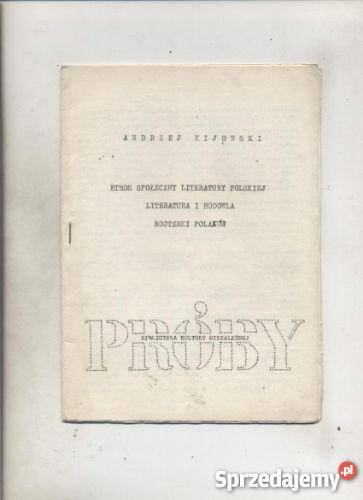 Ethos społeczny literatury polskiej Literatura i Szczecin