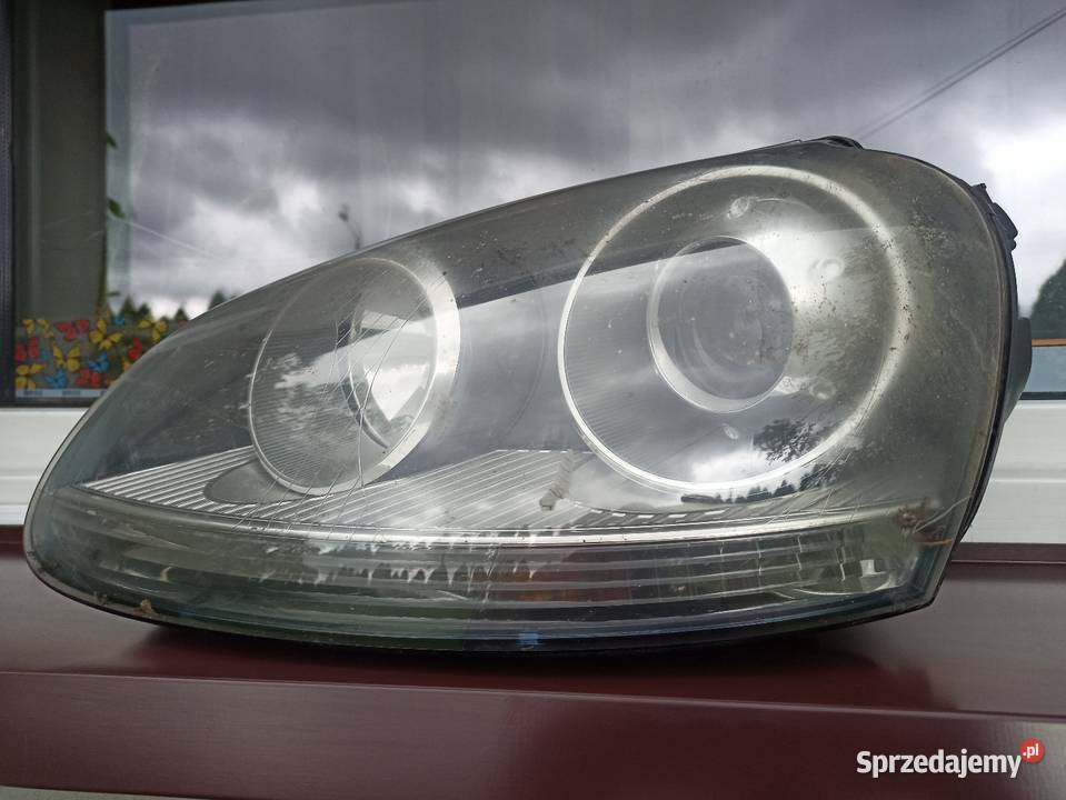 VW Golf V 5 lampa przednia lewa reflektor przód