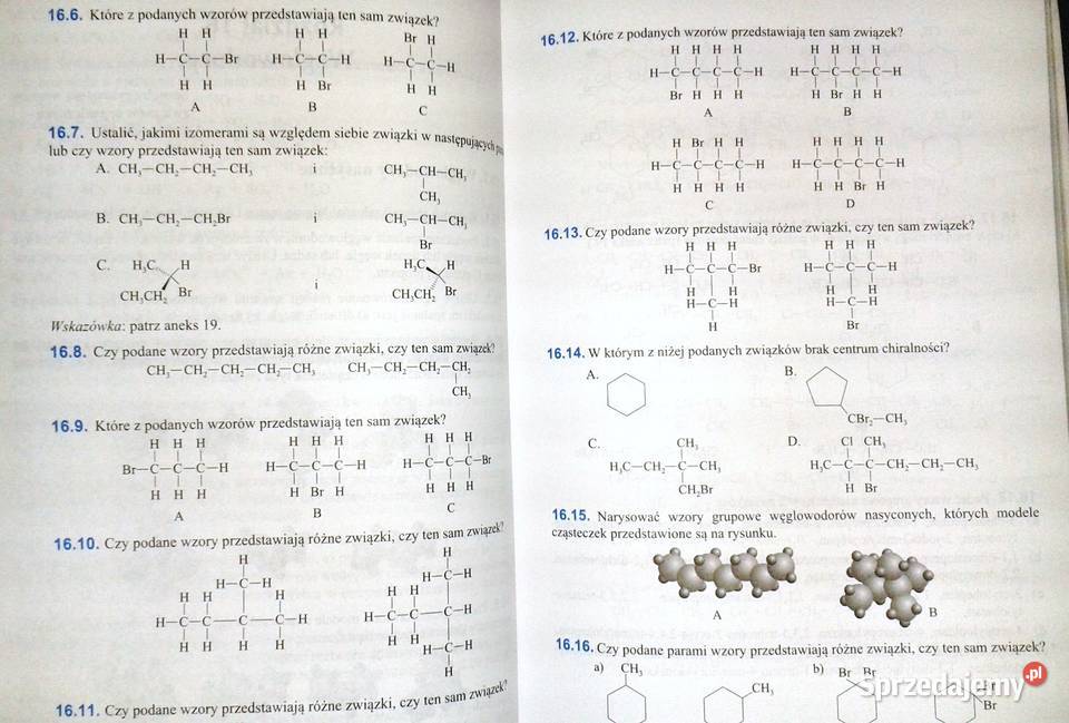Zbiór zadań z chemii do liceów i techników Chełm