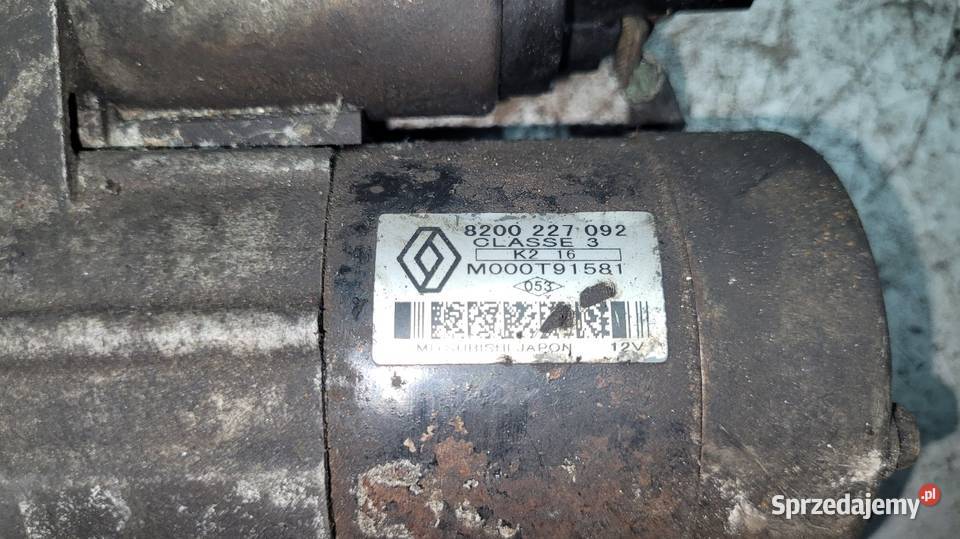 Rozrusznik Renault Clio II 15DCI 8200227092 Łagów