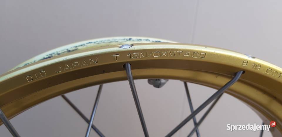 HONDA CRF 1100 AFRICA TWIN 21 FELGA TYŁ TYLNA 18 Bieleń sprzedam