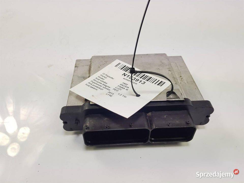 KOMPUTER SKODA FABIA III 04E907309AF osobowe Lipno