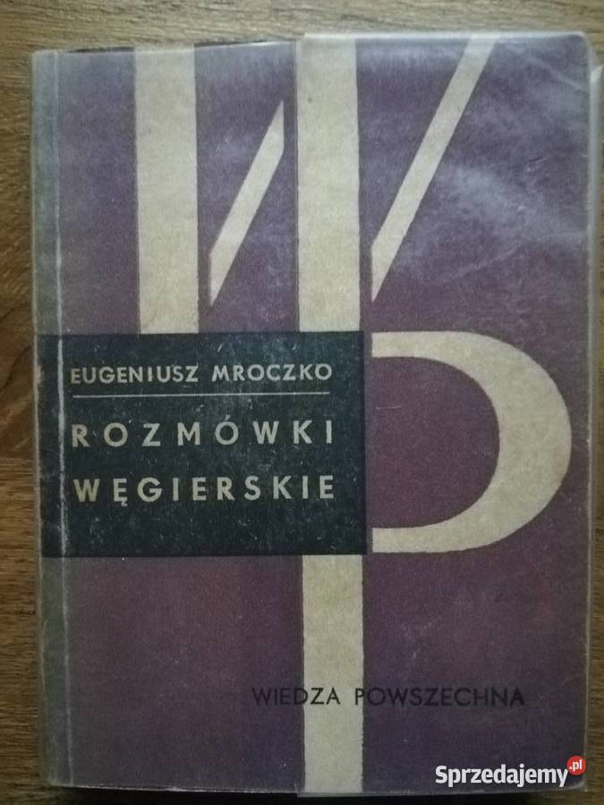 Rozmówki węgierskie Eugeniusz Mroczko Kraków sprzedam