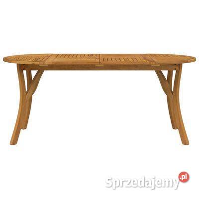 vidaXL Stół ogrodowy 200x90x75 lite drewno Warszawa