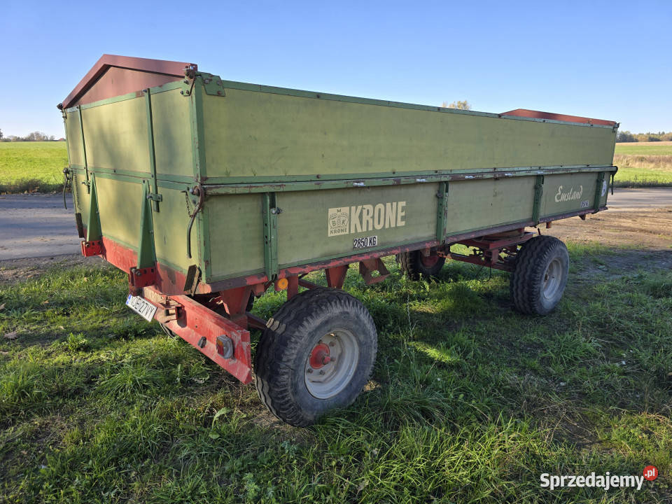 Przyczepa wywrotka KRONE 90 ZK ładowność 5700