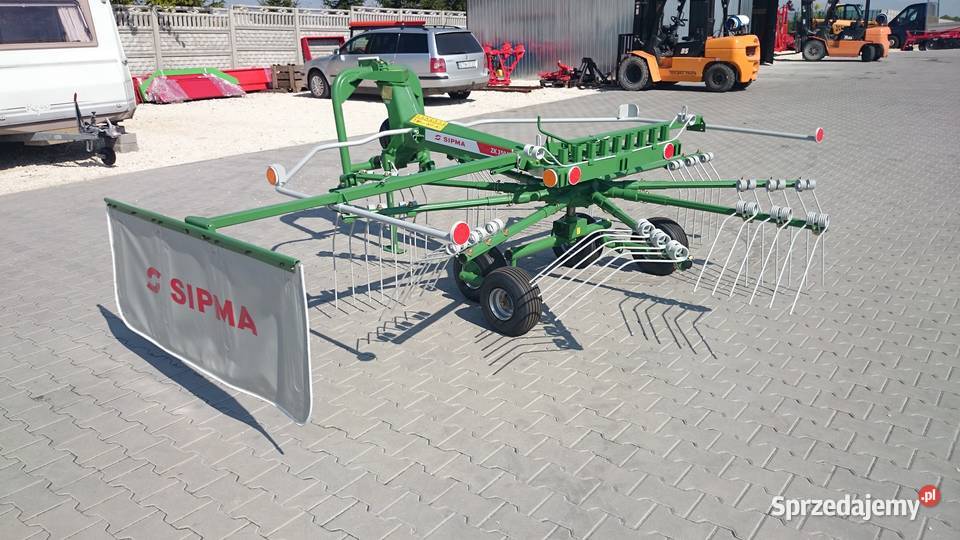 Zgrabiarka SIPMA ZK 350 WIR SIPMA ZK 450 WIR ZK łódzkie sprzedam