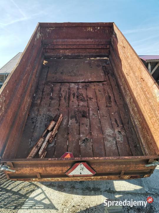 Przyczepa jednoosiowa wywrotka VELSA Kamień