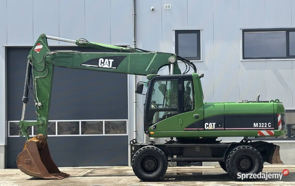 4Koparka kolowa Caterpillar M 322