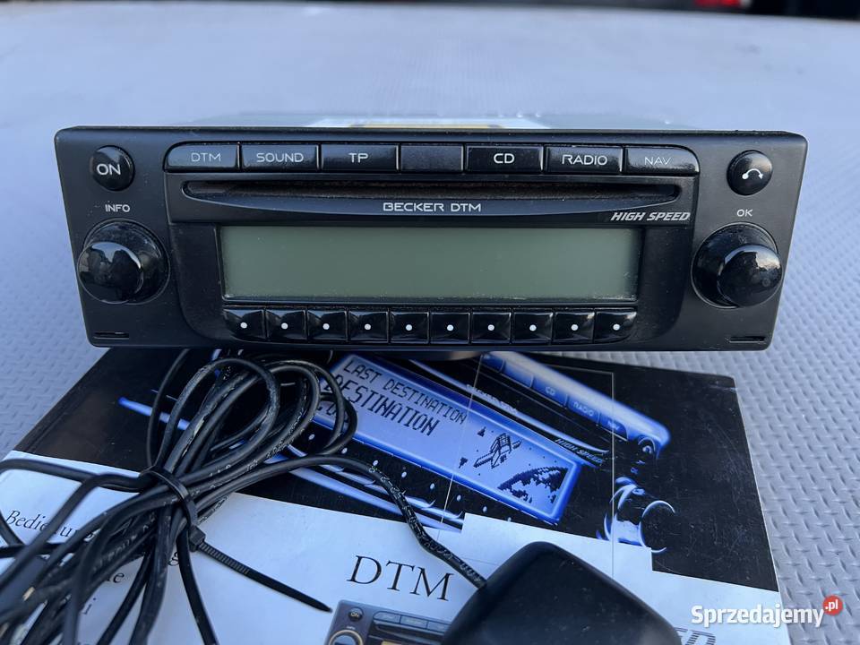 Becker DTM High Speed BE 7913 Radio CD Nawigacja Białogard