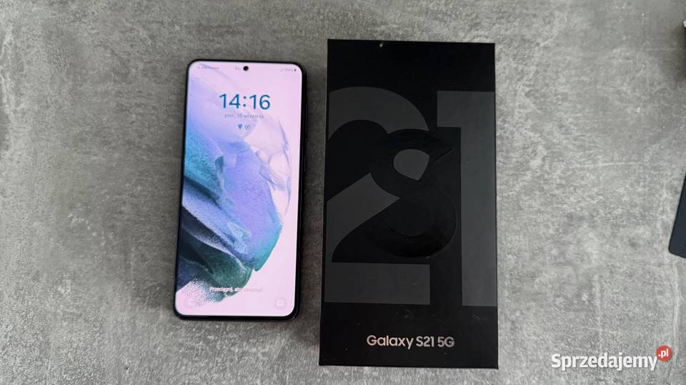 Telefon Samsung Galaxy S21 5G czarny stan Łódź