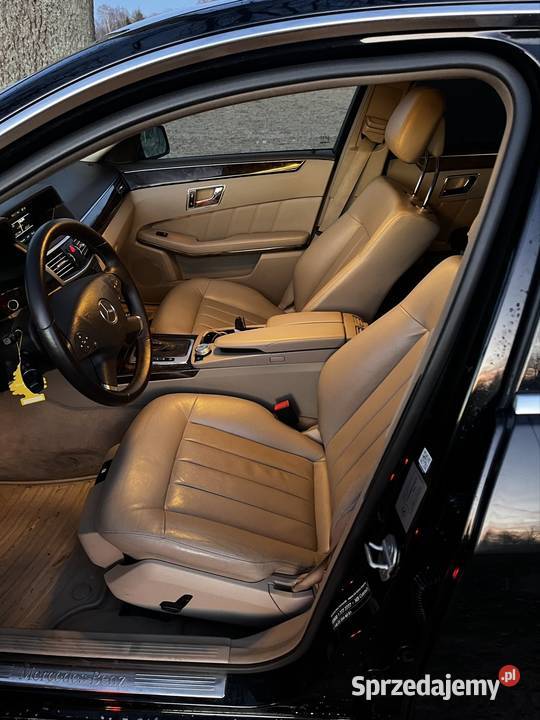 Mercedes Benz W212 Salon Polska Świeży rozrząd światła do jazdy dziennej Braniewo sprzedam