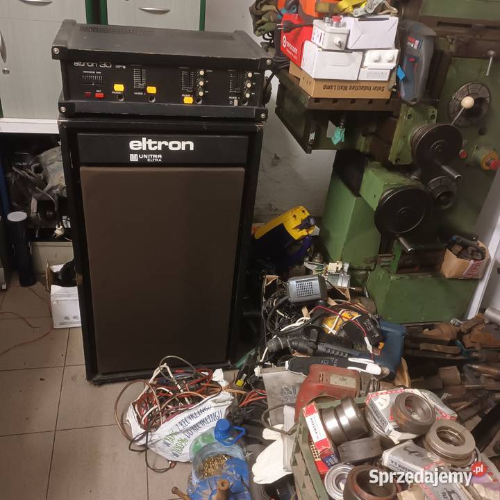 Nagłośnienie Eltron wzmacniacz kolumna etradowa Audio Dęby Wolskie