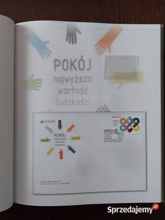 Księga Znaczków Pocztowych 2023 pusta Kolekcje wielkopolskie Konin