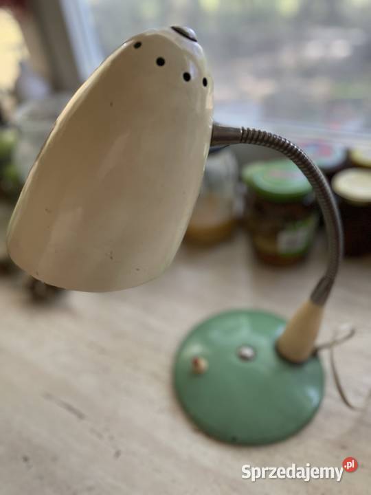 Lampka na biurko model 1118 A Gałecki PRL Łódź