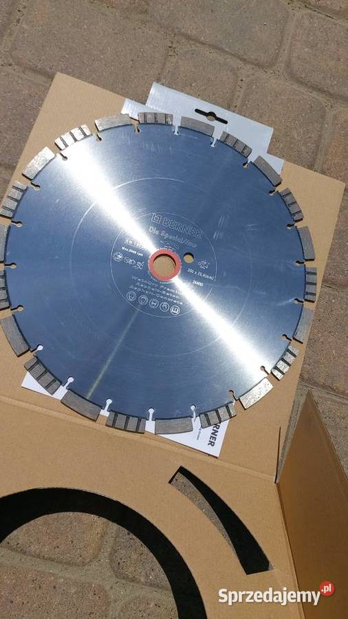 tarcza berner 350mm do asfaltu i betonu