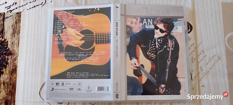 Bob Dylan MTV Unplugged DVD Klasyka której kujawsko-pomorskie sprzedam