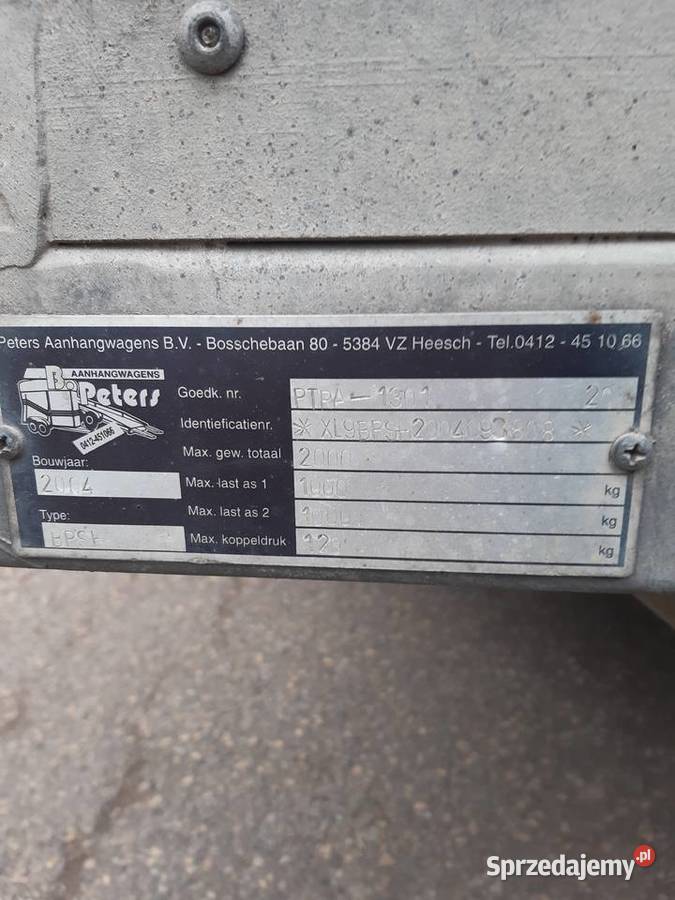 Przyczepka laweta samochodowa na minikoparkę 2t lawety Olesno