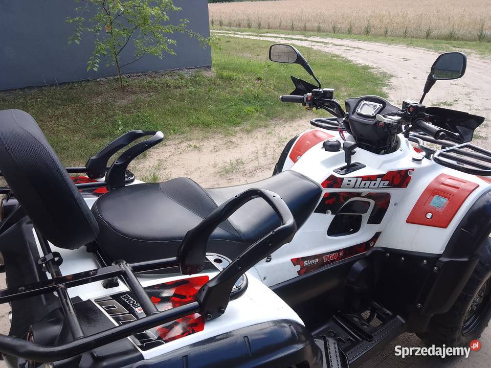 Quad Tgb Blade 550 Long 4x4 L7e wciągarka grzane Turek sprzedam