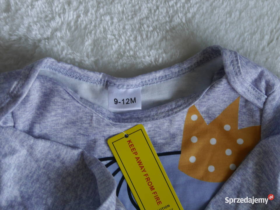 Śliczne body słonik nowe 74 86 Wrocław