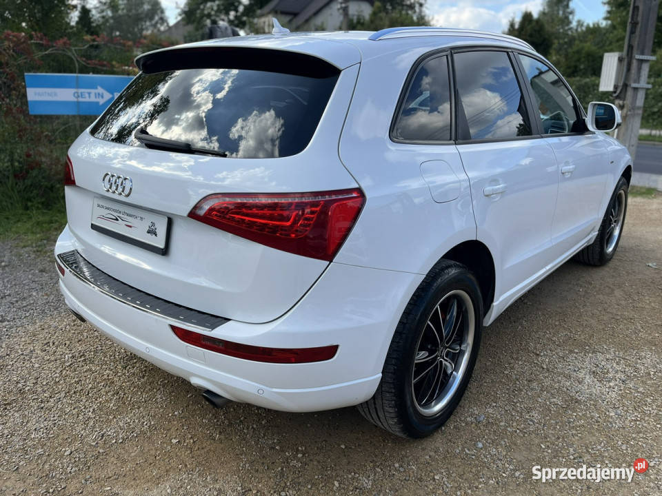 Audi Q5 20 SLINE Quattro Grzane Skóry Panorama czujnik parkowania Częstochowa