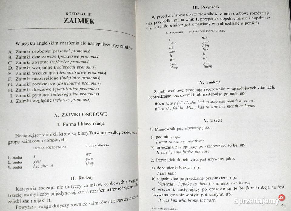Mała gramatyka języka angielskiego z ćwiczeniami Pozostałe lubelskie Chełm