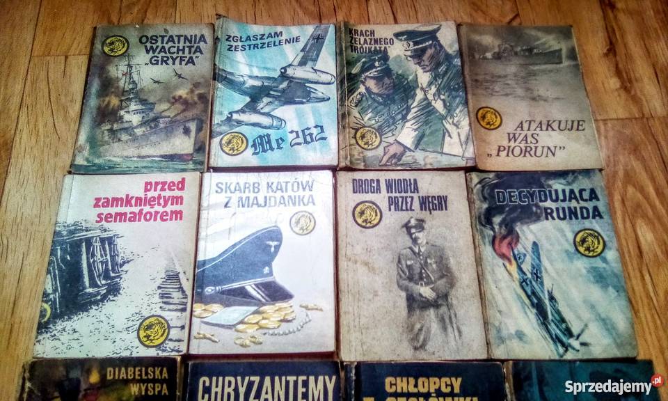 Legendarne książeczki z serii żółty Tygrys Chorzów