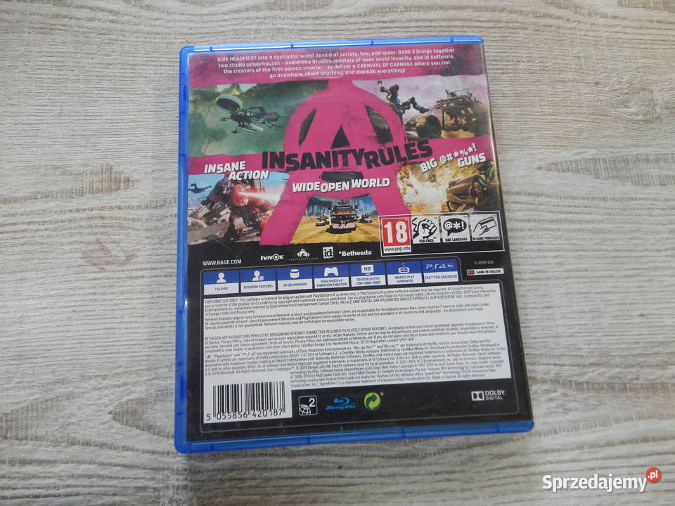 Gra 4 Rage 2 Leżajsk